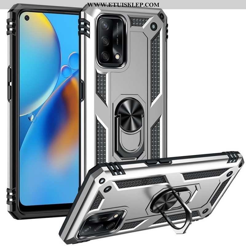 Etui do Oppo A74 4G Pierścionek Premium